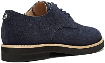 NYDJ Etai Suede Oxford Loafer, Navy, 8 | Image 1