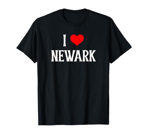 I Love Newark I Heart Newark NJ USA Urlaub Reise Souvenir T-Shirt