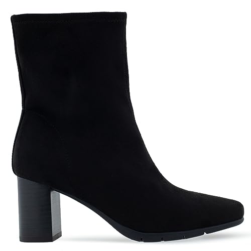 Aerosoles MILEY Mid Calf Boot, Black Stretch thumb #5