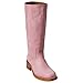 HoanTiai Mid Calf Boots for Women Round Toe Pull On Biker Boots Stacked Chunky Heeled Riding Boots Women's Comfort Leather Tall Boots