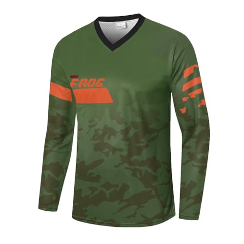Maillot de VTT pour rouler en forêt et sur pistes de Downhill UGLY FROG 77LINFRSJ2603