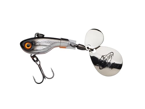 Berkley Pulse Spintail Esca da pesca | Esca ad alte prestazioni per la pesca dei predatori in acqua dolce | Vibrazione a doppia lama, azione oscillante | 7 cm | 14 g | Fegis