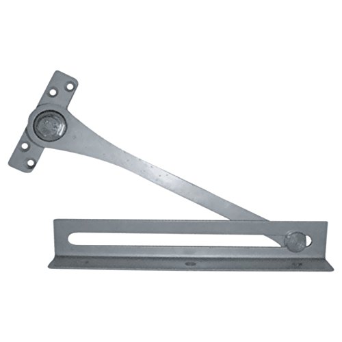 Surface Limiting Door Stay in Polish Satin Chrome from EUROART