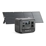 BLUETTI Elite 100 V2 (2025 Nuovo) Generatore con 200W Pannello Solare, Centrale Elettrica Portatile 1024Wh, 2 Uscite AC 1800W, 35% Più Piccolo, Ideale per Campeggio, Emergenze, Alimentazione di Backup
