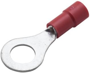 500pcs #8 Ring Terminal Connectors (Red) 22-18 Gauge by A Plus Parts House