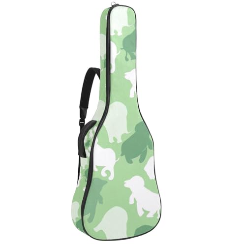Housse de guitare étanche pour transport quotidien des musiciens nomades style animal