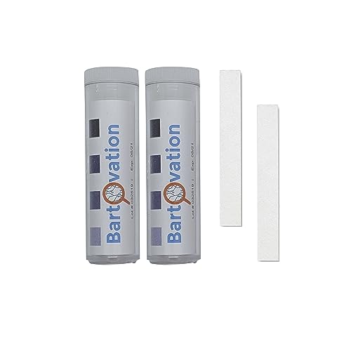 Chlorine Sani Test Strips for Food Service Restaurant Sanitizer Precision Bleach Test Paper, 10-200 ppm [200 Paper Test Strips]