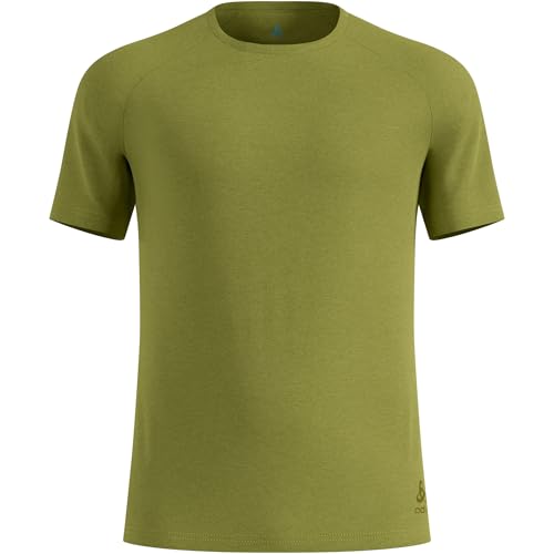 T-shirt Odlo Homme Active 365 en maille légère Guacamole Melange extensible taille L