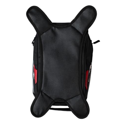 Image of Raida Compass X8 Motorcycle Tank Bag | 8L Compact Tank Bag for Daily Commutes & Short Rides | 1680D Heavy-Duty Fabric | GPS Mobile Pocket | Magnetic-Free Strap Mount | Rain Cover Included