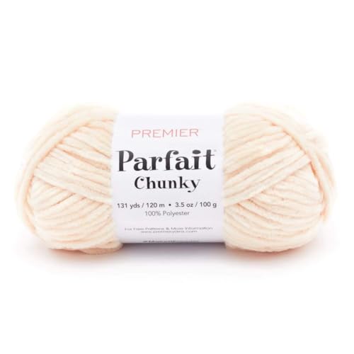 Premier Yarns Parfait Chunky, Bulky Weight, 3.5 oz, 131 Yards