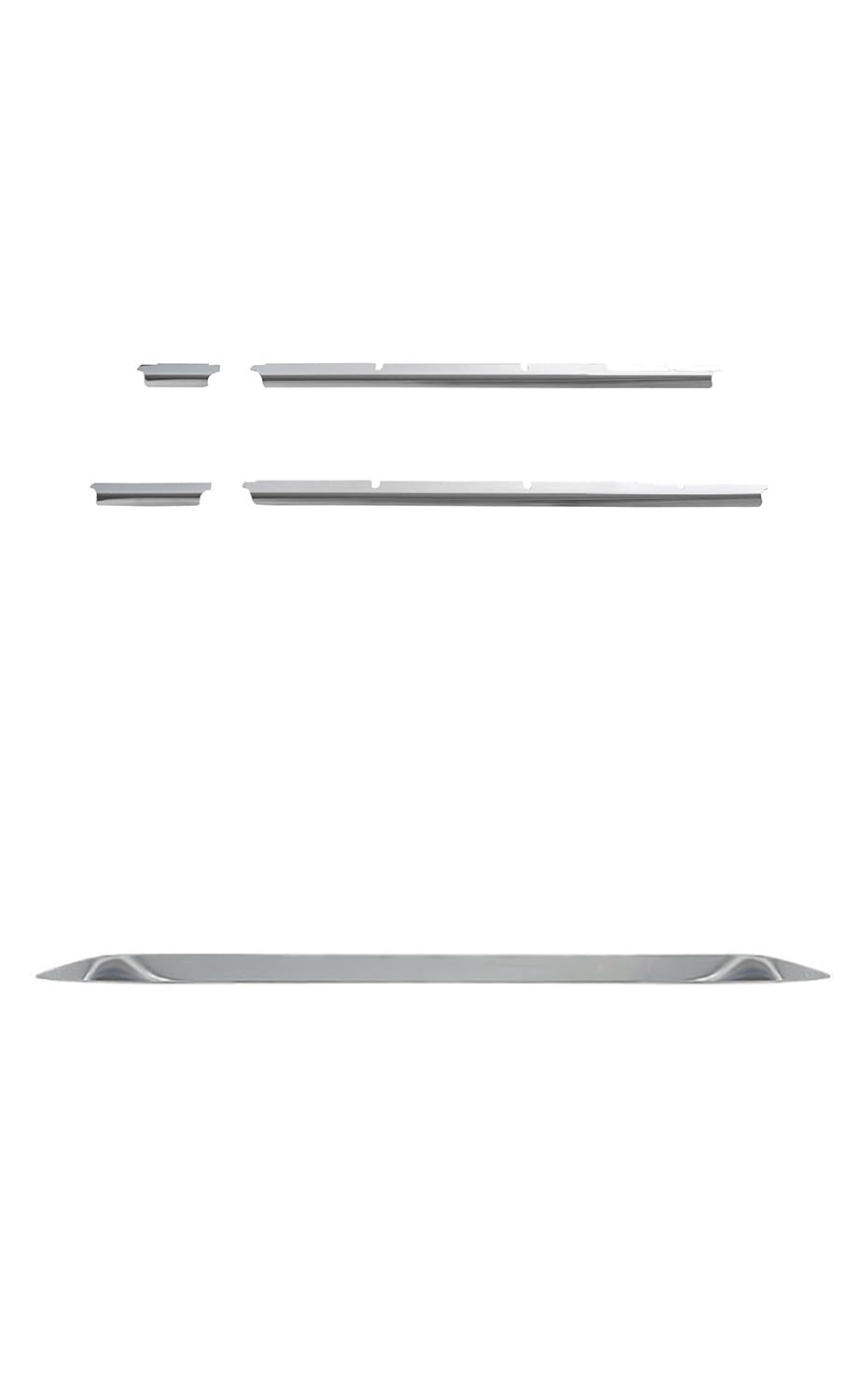 SAMURAI PRODUCED SPACIA CUSTOM MK54S MK94S Front Lower Grille & Front Lip Garnish Mirror Finish