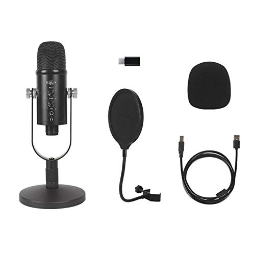 rebirthesame Professionelles USB Mikrofon Professionelles USB-Kondensatormikrofon Mit Wechselbarer Richtcharakteristik… – Bild 5