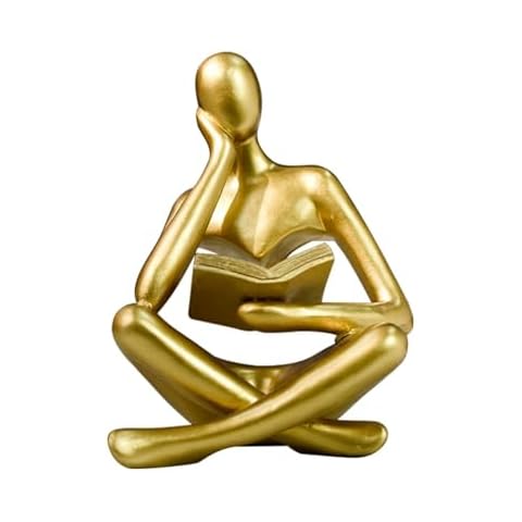 Statue de Penseur Doré - Generic Cover