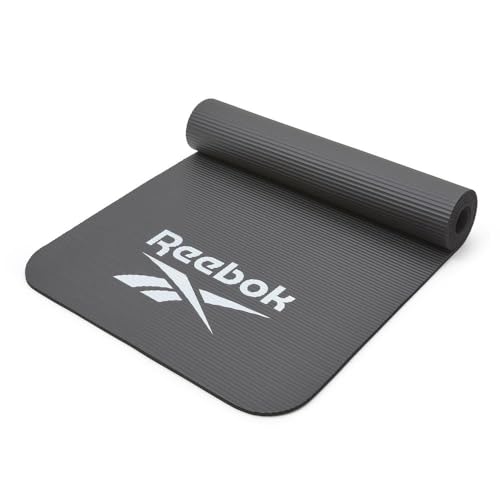Reebok Colchoneta de Entrenamiento - Negro, 7 mm
