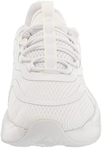 adidas Men's Alphabounce+ Running Shoe, White/White/White, 7.5 | Image 1