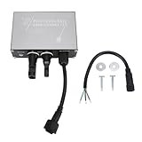 MechKit Reiner Sinuswellen-Wechselrichter IP45 wasserdichter Solar-Auto-Wechselrichter mit Aluminiumlegierungsgehäuse für Wohnmobile und LKWs mit MPPT-Tracking-Effizienz von 99%