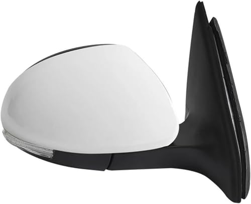 Ensemble de rétroviseurs latéraux pour VW Tiguan 2009-2016 rétroviseur extérieur droit blanc 9pin