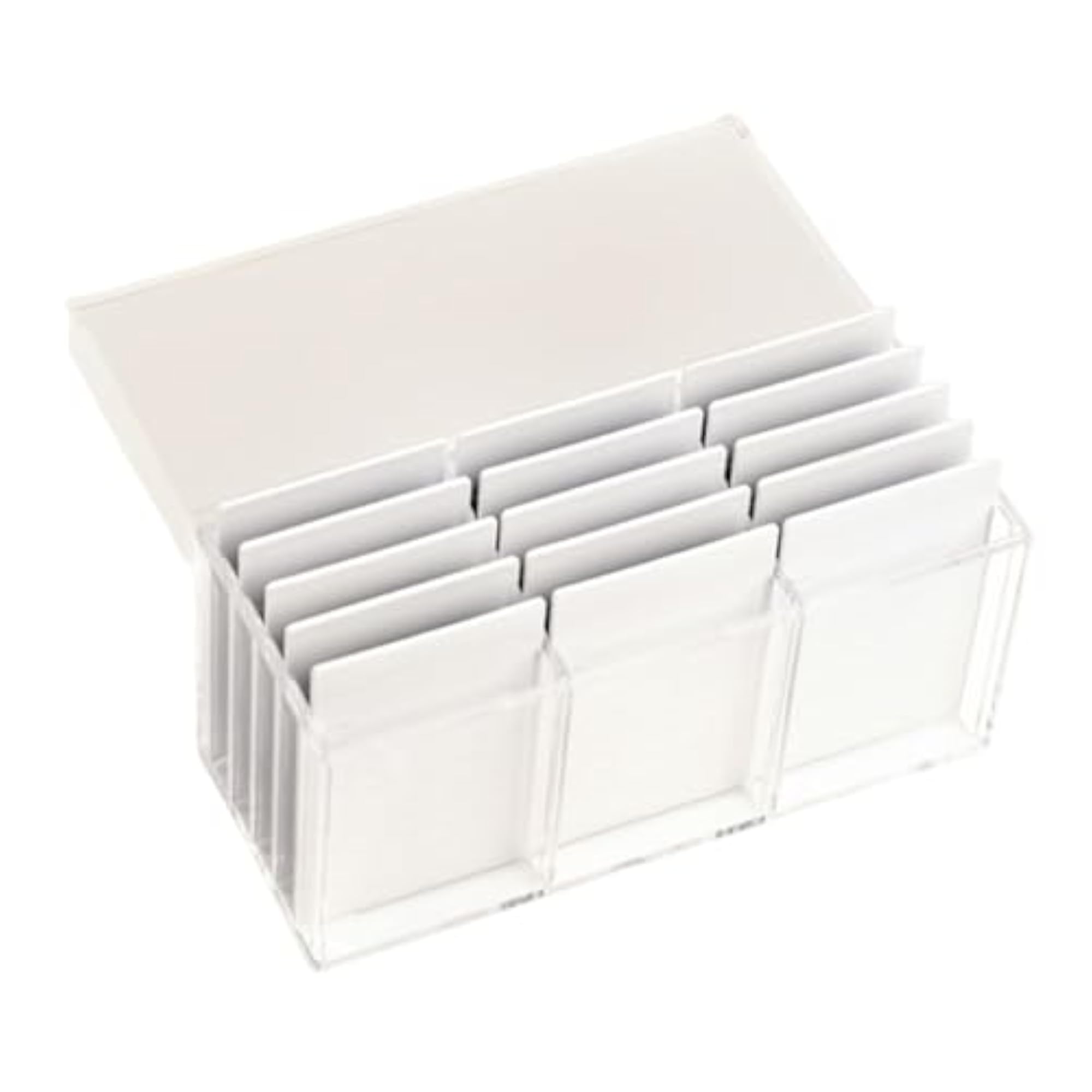 Large Capacity Dustproof Multi Function Makeup Organizer, Clear