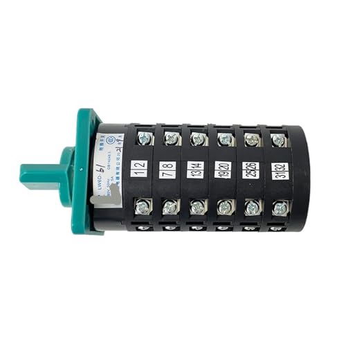 Interruptor de leva LW6-6 para control de motores trifásicos 380V 2