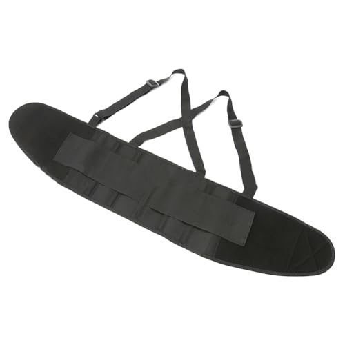 Jnchdghwa Cinturón de Soporte Lumbar Ajustable para Levantamiento de Cargas Pesadas en Almacén de Construcción en Movimiento. Protección para Levantamiento de Cargas Pesadas.