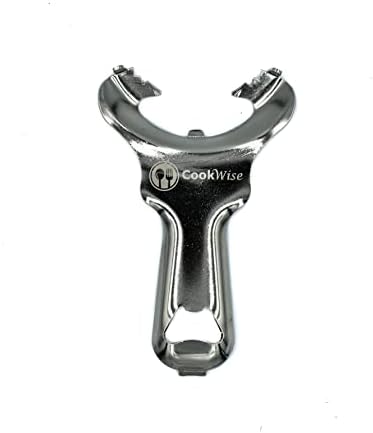 Cookwise Mason jar opener no lid dents or damage multi-purpose easy twist manual handheld top remover utensil made for lifetime