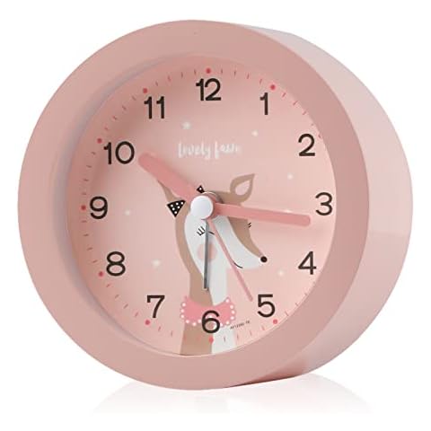 SOCICO Despertador Analógico para Niños con Luz Cover