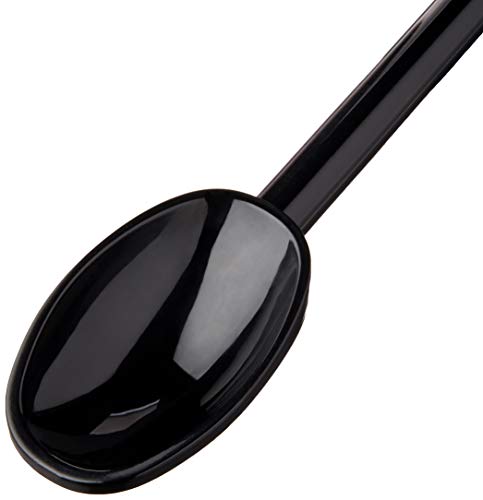 Image of Mercer Culinary Hell's Tools Hi-Heat Mixing Spoon, 12 Inch, Black