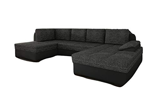 MaximaHouseAmelie Sectional Sleeper Sofa, Left Corner