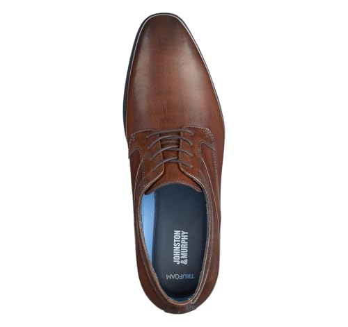 Image of Johnston & Murphy Men's Gibbons Plain Toe Lace-Up Dress Shoe