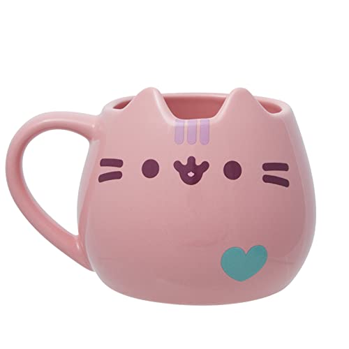 Mug Esculpido Pastel Pusheen 16 oz Rosa miniatura 1