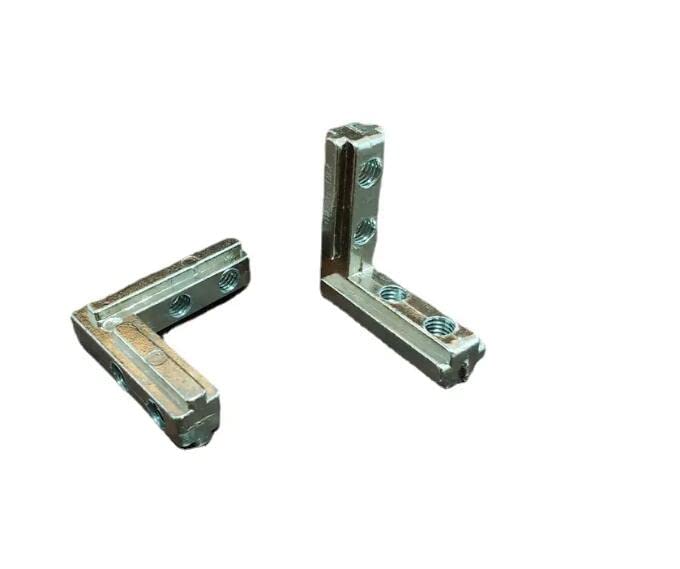 Mardatt4Pcs 90 Degree Right Angle Clip, Picture Frame Corner Clamp Aluminum Alloy Fixed Corner Clamp, Multi-Function Hand Tool Right Angle Clamps, 100MM Mitre Clamps Corner Holder for Woodworking