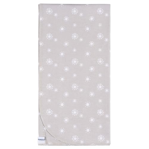 Image of Gerber Unisex Baby 100% Cotton Flannel Receiving Blankets 30x30 Inches (Pack of 16), Boho Rainbow, One Size