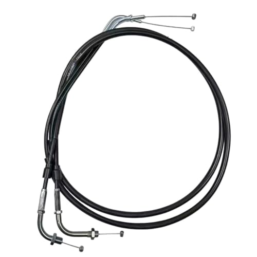 Câble d'accélérateur fluide rallongé +20cm gaine flexible 138-141cm guidon haut W800