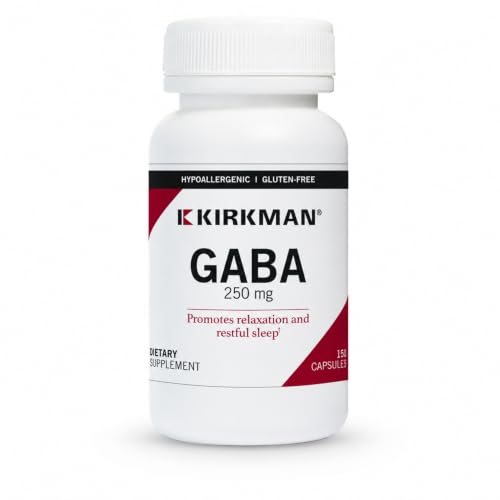 Kirkman GABA, 250 mg, 150 Capsules