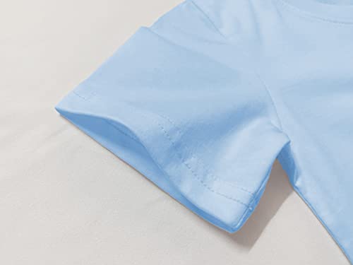 Toddler Baby Boys T-Shirt Easter Bunny Outfits Shirt Eggs Tractor Tops Short Sleeve Hoppy Easter Tees 3T #TOP4