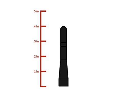 CravenSpeed Stubby Antenna Compatible with Harley-Davidson Motorcycles 1998-2023 | 4 inches | Short Antenna Replacement | Made in The USA - Thumbnail 6