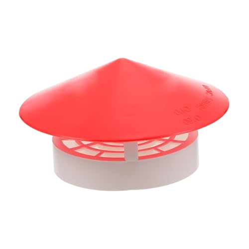 Sombrerete de chimenea Veemoon con diseño de paraguas de pvc y extractor de humo contra aves 2