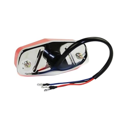 Intermitentes moto estilo Lucas con acabado resistente y óptica trasera universal 7