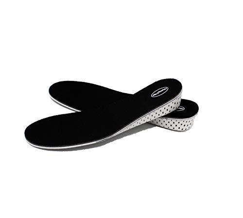 Plantillas de aumento de altura de 3 cm para hombres, que se adaptan mejor a los zapatos de hombre espaciosos con ancho D-E Cover