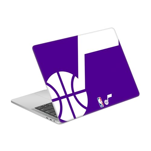 Vinyle Utah Jazz MacBook Pro 13 avec logo surdimensionné haute résistance