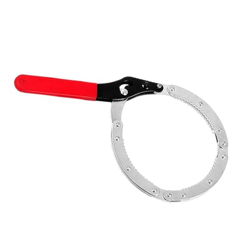 Prasku 式オイルフィルターレンチ 自動車用オイルフィルター取り外しツール 合金製 プロ仕様 調整可能 手動工具 ガレージジェネレータ用