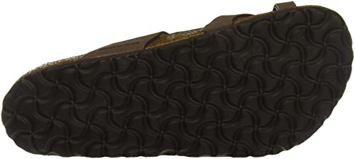 Image of Birkenstock Women's, Arizona Shearling Lined Sandal - Narrow Width Mocha 37 M, 6