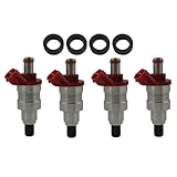 munirater 4Pcs Fuel Injector Replacement for B-SERIE 2.6 12V 1990-1999 G609-13-250 A46-00