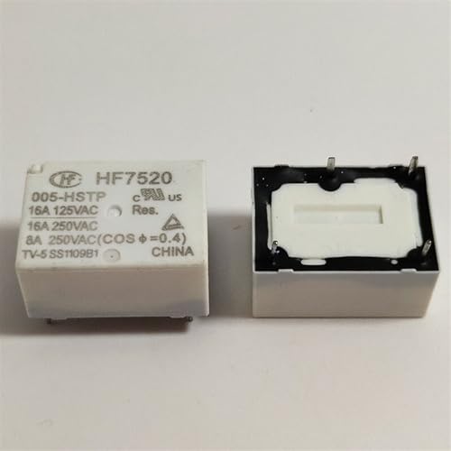 Relé HF7520 012-HSTP de 4PIN para sustitución en placas PCB
