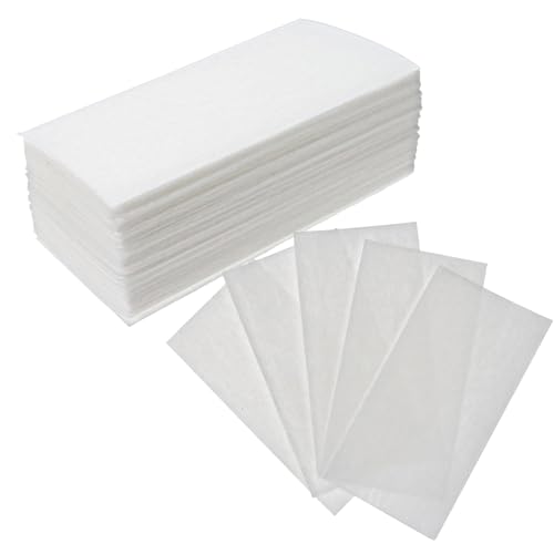 DBOO Disposable Salon Perm Accessories - 100pcs High Temperature Resistant Absorbent Perm kit for Cold & Hot Perms, Non-Tear & Eco-Friendly Bulk Pack (6.5x11.5cm)