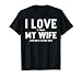 Mens I Love it When My Wife Lets Me Play Disc Golf T-Shirt