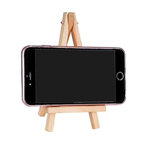 COHEALI Suporte De Sinal 8 Pçs Cavalete De Livro Cavaletes De Artes E Ofícios Mini Cavalete De Madei