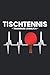 Tischtennis - Trainings Logbuch: Cooles Herzschlag Tischtennis Logbuch für Männer und leidenschaftliche Tischtennisspieler mit einer Tischtenniskelle. ... - 100 Seiten Notizbuch A5 Liniert