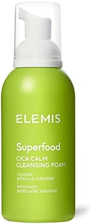 ELEMIS Superfood Cica Calm Cleansing Foam; Foaming Micellar Cleanser, 6 Fl Oz