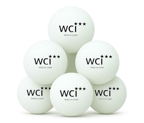 PARTY BALL Sports Ping Pong Balls – Official Size 40mm 3-Star Professional Table Tennis Balls,...